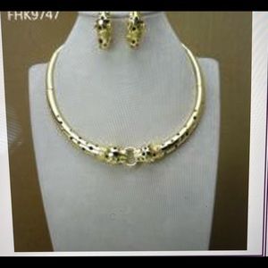 gold plated high quality jewelry set